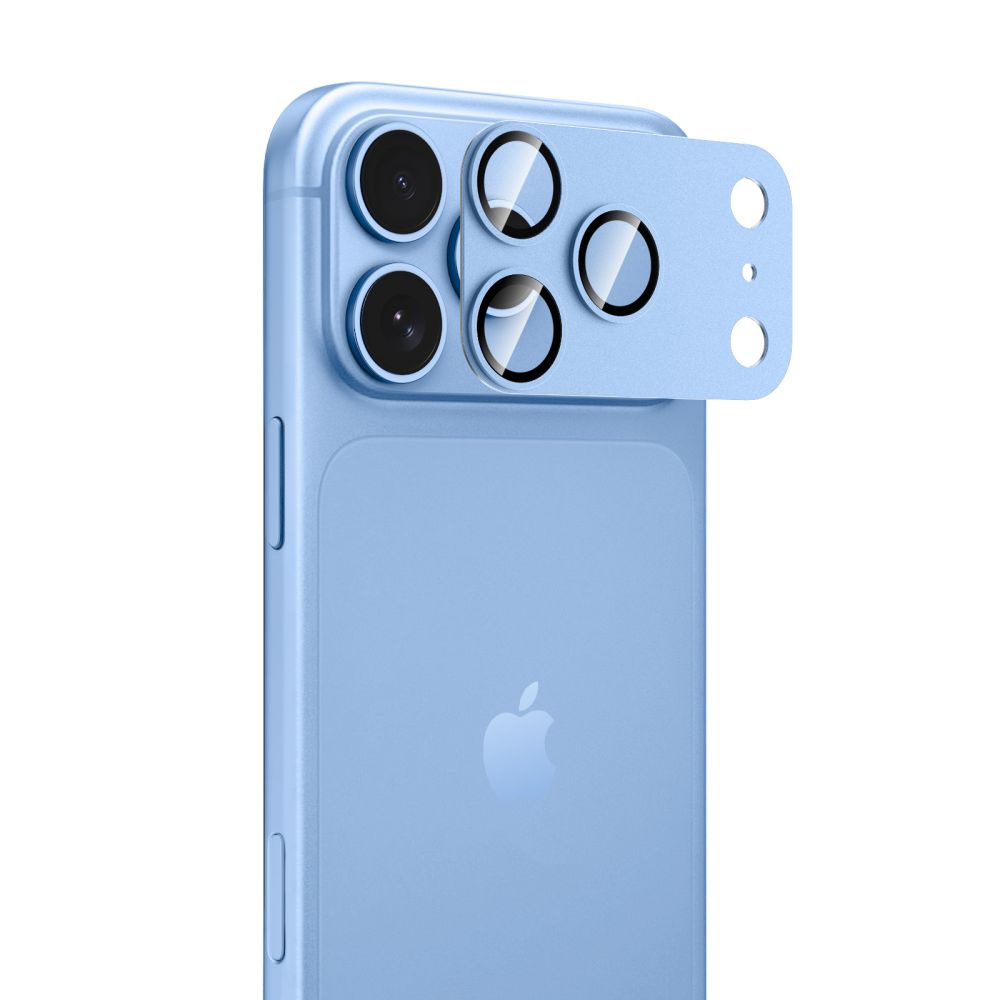 Szkło hartowane na wyspę aparatu Tech-Protect Camfull Fit+ na iPhone 18 Pro Max - jasnoniebieskie_1