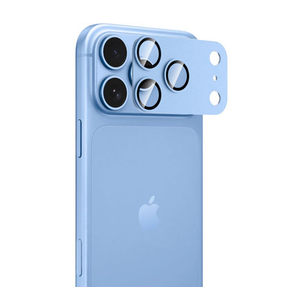Szkło hartowane na wyspę aparatu Tech-Protect Camfull Fit+ na iPhone 18 Pro Max - jasnoniebieskie_1