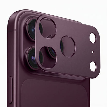Osłona na wyspę aparatu Tech-Protect Camalloy Fit+ na iPhone 18 Pro - burgundowa_3
