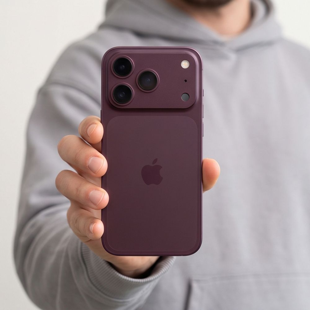 Osłona na wyspę aparatu Tech-Protect Camalloy Fit+ na iPhone 18 Pro Max - burgundowa_6
