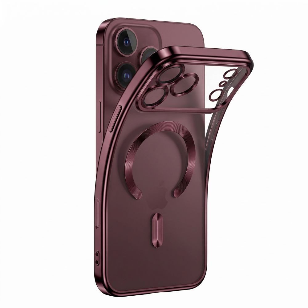 Etui Tech-Protect MagFlex na iPhone 18 Pro / 17 Pro - burgundowe_4