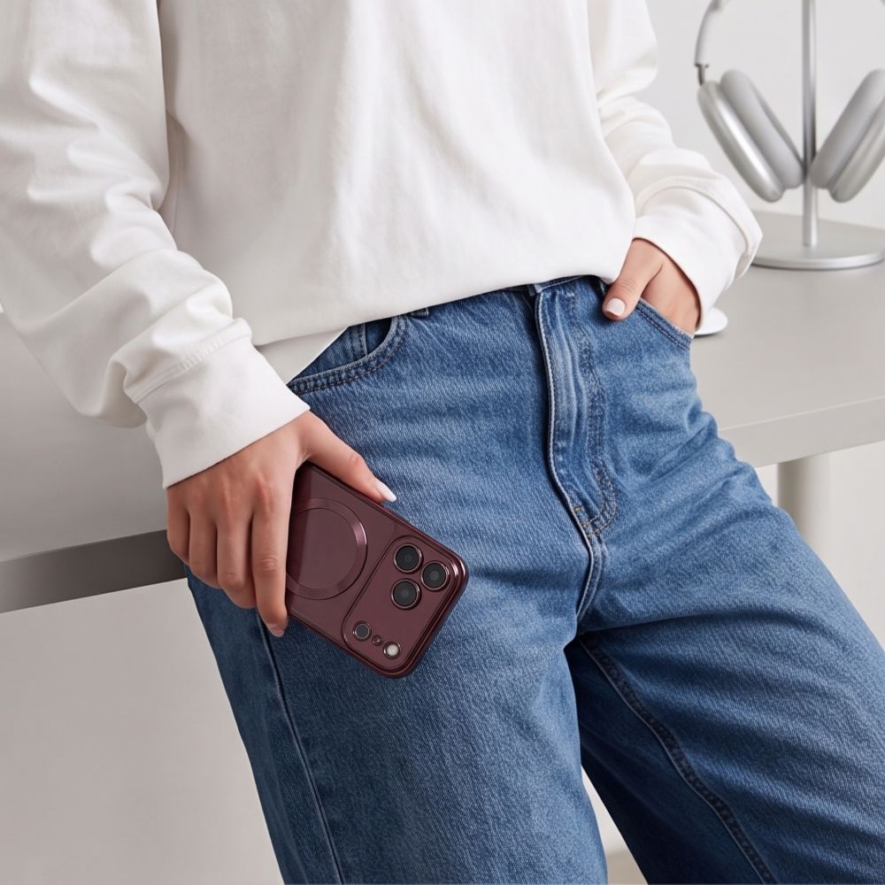 Etui Tech-Protect MagFlex na iPhone 18 Pro Max / 17 Pro Max - burgundowe_5