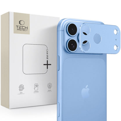 Osłona na wyspę aparatu Tech-Protect Camalloy Fit+ na iPhone 18 Pro - jasnoniebieska_0