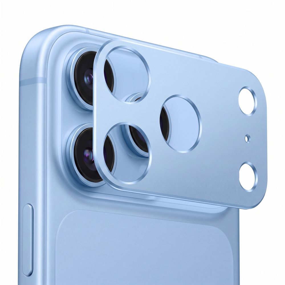 Osłona na wyspę aparatu Tech-Protect Camalloy Fit+ na iPhone 18 Pro Max - jasnoniebieska_3
