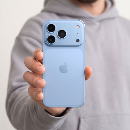 Osłona na wyspę aparatu Tech-Protect Camalloy Fit+ na iPhone 18 Pro Max - jasnoniebieska_7