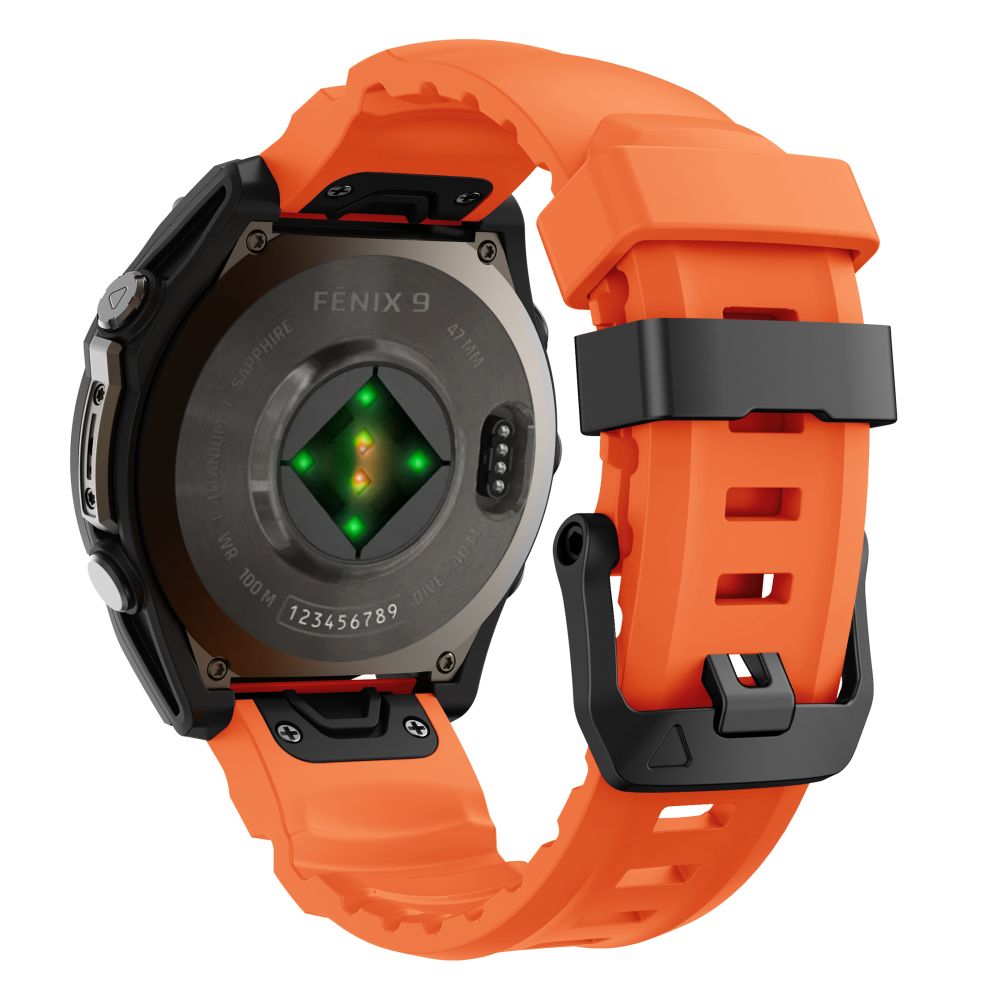Pasek Tech-Protect Motion na Garmin Fenix 5X / 5X Plus / 6X / 6X Pro / 7X / 8 / 8 Pro / 9 / 9 Pro (51 mm) - pomarańczowy_1