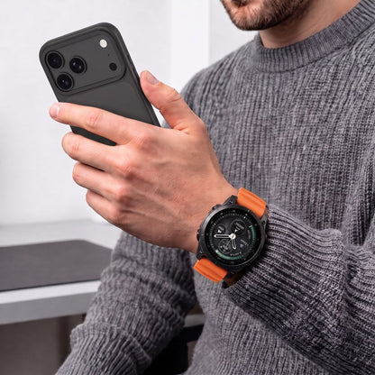 Pasek Tech-Protect Motion na Garmin Fenix 5X / 5X Plus / 6X / 6X Pro / 7X / 8 / 8 Pro / 9 / 9 Pro (51 mm) - pomarańczowy_7