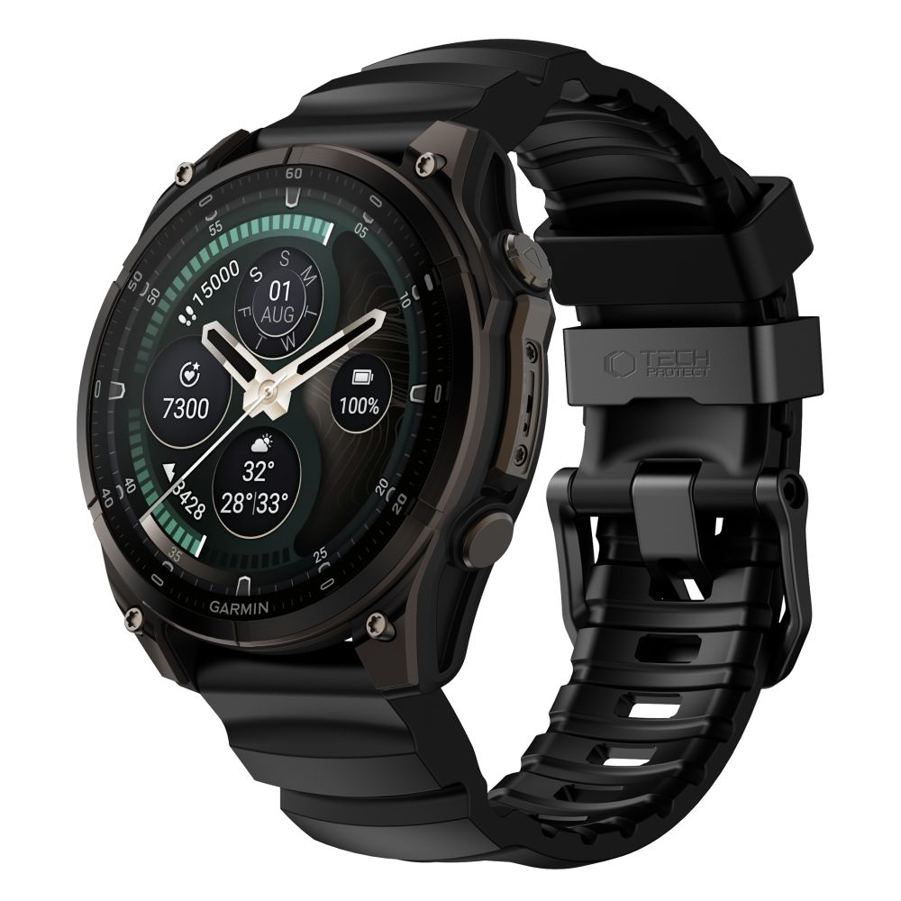 Pasek Tech-Protect Motion na Garmin Fenix 5X / 5X Plus / 6X / 6X Pro / 7X / 8 / 8 Pro / 9 / 9 Pro (47 mm) - czarny_0