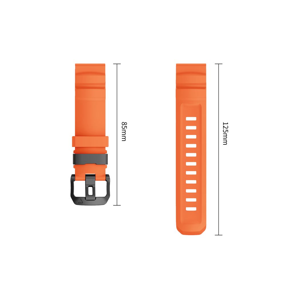 Pasek Tech-Protect Motion na Garmin Fenix 5X / 5X Plus / 6X / 6X Pro / 7X / 8 / 8 Pro / 9 / 9 Pro (47 mm) - pomarańczowy_4