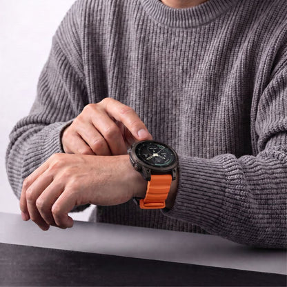 Pasek Tech-Protect Motion na Garmin Fenix 5X / 5X Plus / 6X / 6X Pro / 7X / 8 / 8 Pro / 9 / 9 Pro (47 mm) - pomarańczowy_7