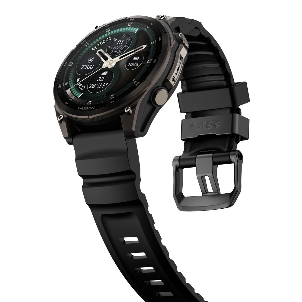 Pasek Tech-Protect Motion na Garmin Fenix 5X / 5X Plus / 6X / 6X Pro / 7X / 8 / 8 Pro / 9 / 9 Pro (51 mm) - czarny_2