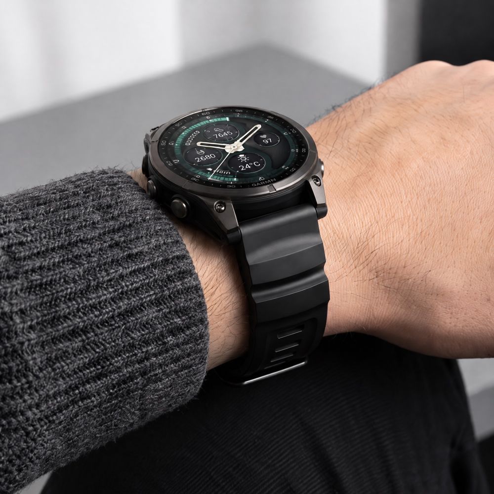 Pasek Tech-Protect Motion na Garmin Fenix 5X / 5X Plus / 6X / 6X Pro / 7X / 8 / 8 Pro / 9 / 9 Pro (51 mm) - czarny_5