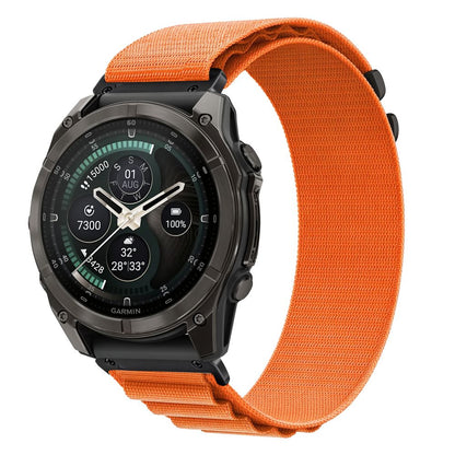 Pasek Tech-Protect Nylon Pro na Garmin Fenix 5X / 5X Plus / 6X / 6X Pro / 7X / 8 / 8 Pro / 9 / 9 Pro (47 mm) - pomarańczowy_1