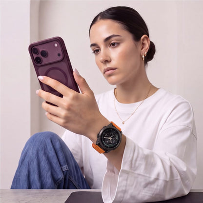 Pasek Tech-Protect Nylon Pro na Garmin Fenix 5X / 5X Plus / 6X / 6X Pro / 7X / 8 / 8 Pro / 9 / 9 Pro (47 mm) - pomarańczowy_3