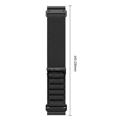 Pasek Tech-Protect Nylon Pro na Garmin Fenix 5X / 5X Plus / 6X / 6X Pro / 7X / 8 / 8 Pro / 9 / 9 Pro (51 mm) - czarny_2