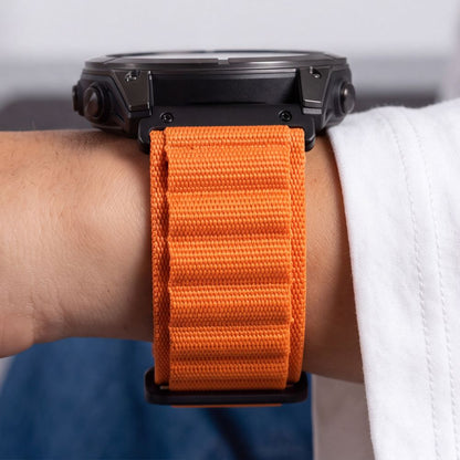 Pasek Tech-Protect Nylon Pro na Garmin Fenix 5X / 5X Plus / 6X / 6X Pro / 7X / 8 / 8 Pro / 9 / 9 Pro (51 mm) - pomarańczowy_6