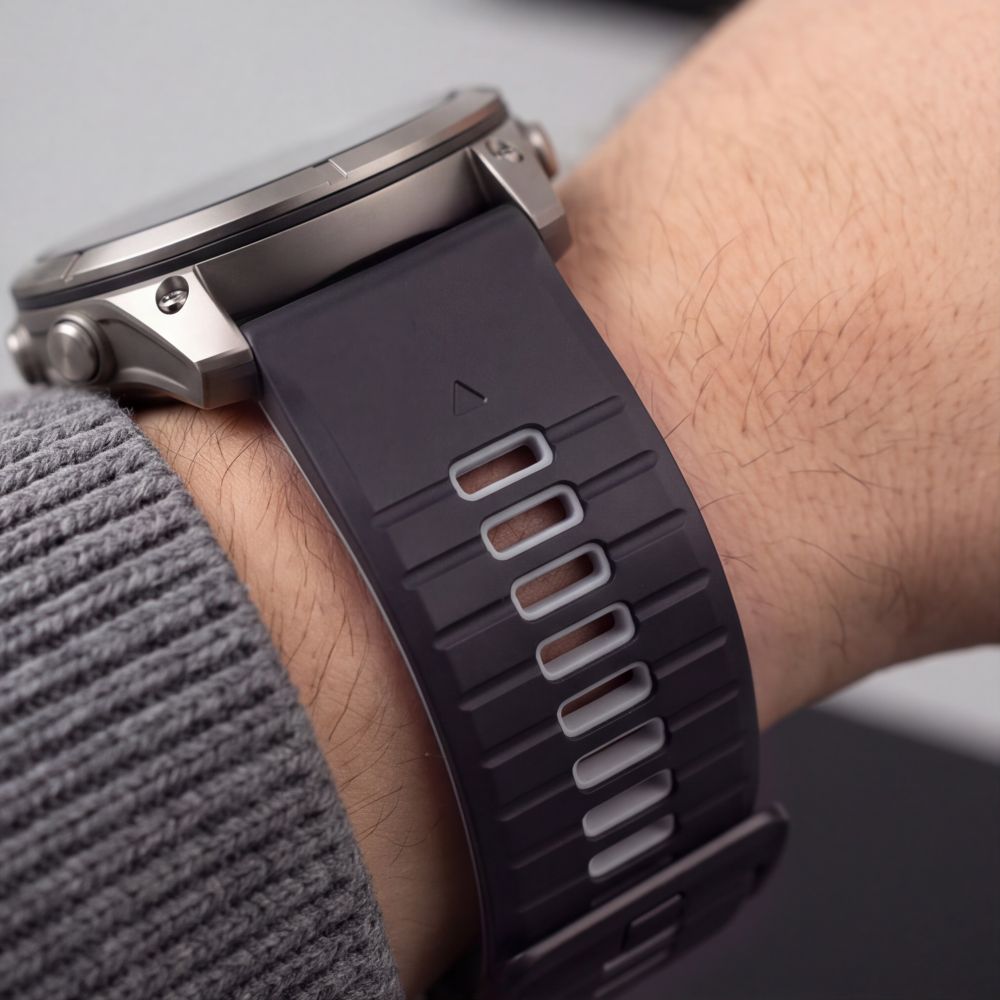 Pasek Tech-Protect Iconband Pro na Garmin Fenix 5X / 5X Plus / 6X / 6X Pro / 7X / 8 / 8 Pro / 9 / 9 Pro (51 mm) - czarno-szary_7