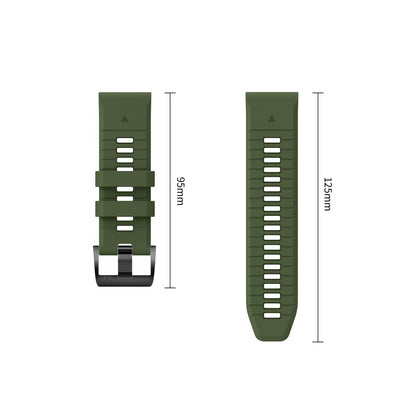 Pasek Tech-Protect Iconband Pro na Garmin Fenix 5X / 5X Plus / 6X / 6X Pro / 7X / 8 / 8 Pro / 9 / 9 Pro (51 mm) - zielono-czarny_3
