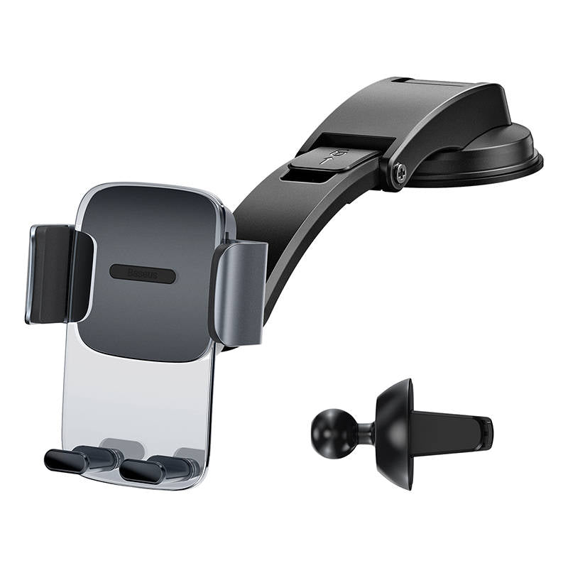 Car holder Baseus Easy Control Clamp for grille / dashboard (black)_0
