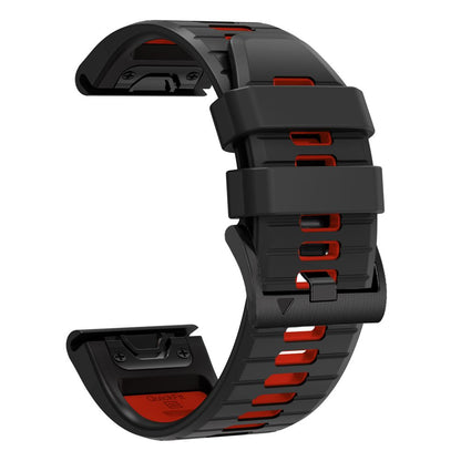 Pasek Tech-Protect Iconband Pro na Garmin Fenix 5X / 5X Plus / 6X / 6X Pro / 7X / 8 / 8 Pro / 9 / 9 Pro (47 mm) - czarno-czerwony_2