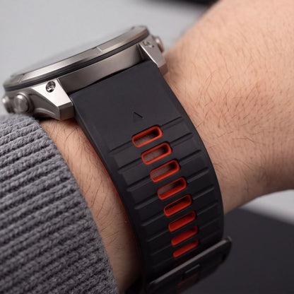 Pasek Tech-Protect Iconband Pro na Garmin Fenix 5X / 5X Plus / 6X / 6X Pro / 7X / 8 / 8 Pro / 9 / 9 Pro (47 mm) - czarno-czerwony_7