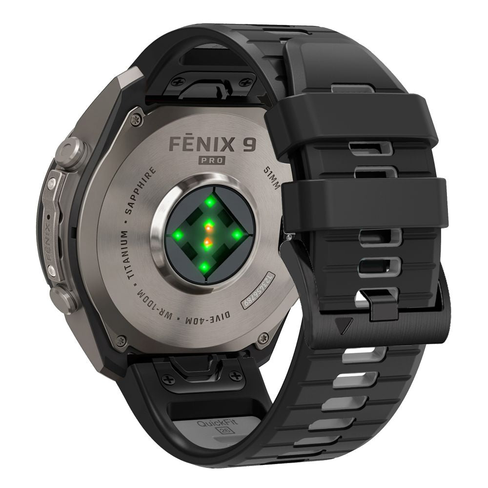 Pasek Tech-Protect Iconband Pro na Garmin Fenix 5X / 5X Plus / 6X / 6X Pro / 7X / 8 / 8 Pro / 9 / 9 Pro (47 mm) - czarno-szary_1