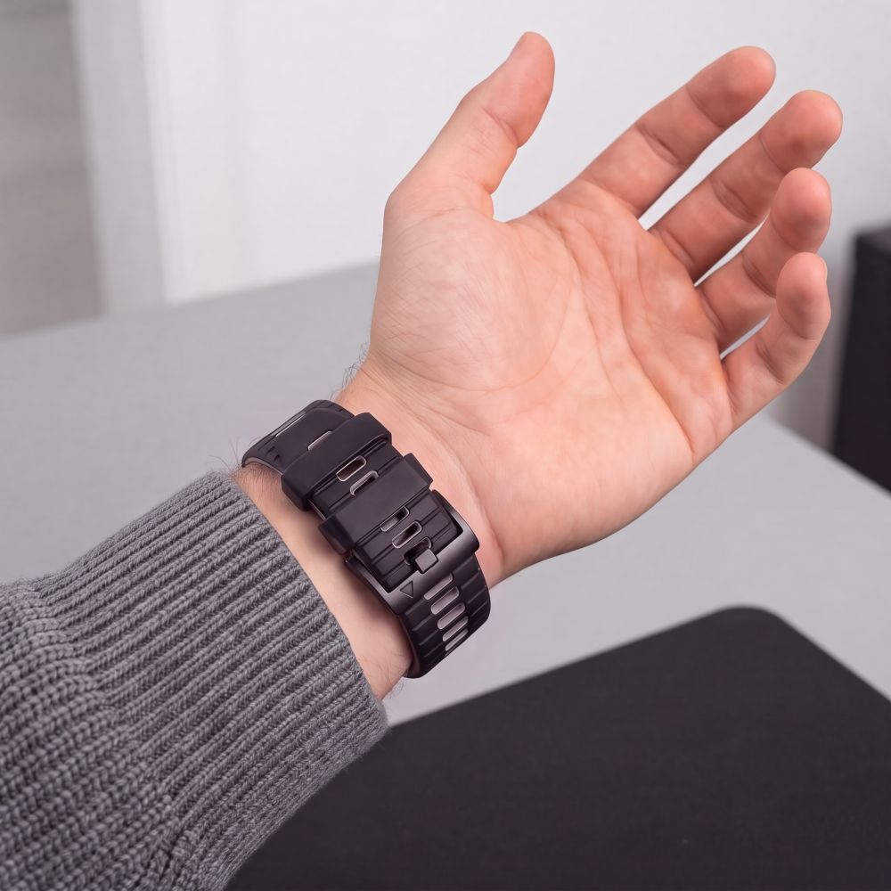 Pasek Tech-Protect Iconband Pro na Garmin Fenix 5X / 5X Plus / 6X / 6X Pro / 7X / 8 / 8 Pro / 9 / 9 Pro (47 mm) - czarno-szary_5