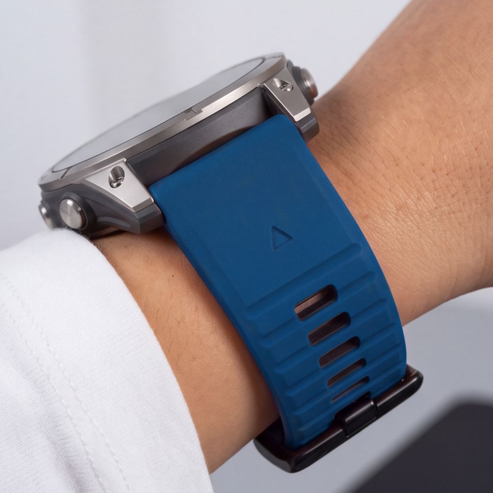 Pasek Tech-Protect Iconband Pro na Garmin Fenix 5X / 5X Plus / 6X / 6X Pro / 7X / 8 / 8 Pro / 9 / 9 Pro (47 mm) - granatowo-czarny_7