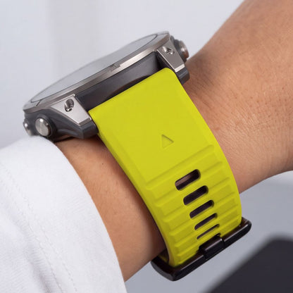 Pasek Tech-Protect Iconband Pro na Garmin Fenix 5X / 5X Plus / 6X / 6X Pro / 7X / 8 / 8 Pro / 9 / 9 Pro (47 mm) - limonkowo-czarny_7