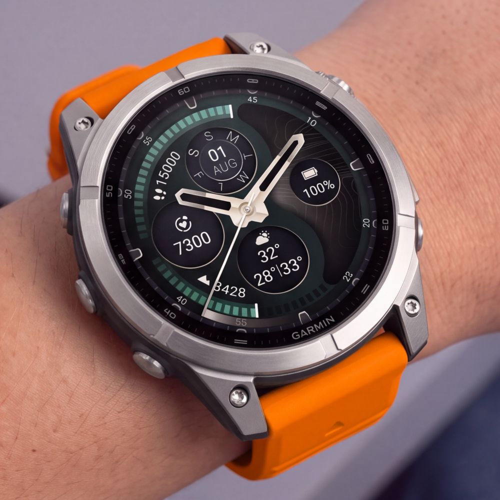 Pasek Tech-Protect Silicone na Garmin Fenix 5 / 6 / 6 Pro / 7 / 8 / 8 Pro / E / 9 / 9 Pro (47 mm) - pomarańczowy_4