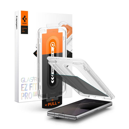 Protector de Ecrã Spigen Glas.tR EZ-FIT Pro HD / Preto / AGL12249 / Samsung Galaxy Z Fold7 / Z Fold8 Ultra - Privacy_0