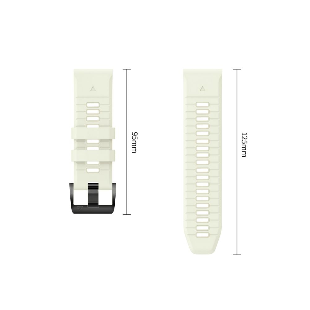 Pasek Tech-Protect Silicone na Garmin Fenix 5 / 6 / 6 Pro / 7 / 8 / 8 Pro / E / 9 / 9 Pro (51 mm) - szary_3