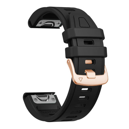 Pasek Tech-Protect Silicone na Garmin Fenix 5S / 5S Plus / 6S / 6S Pro / 7S / 8 / 9 / 9 Pro (43 mm) - czarny_2