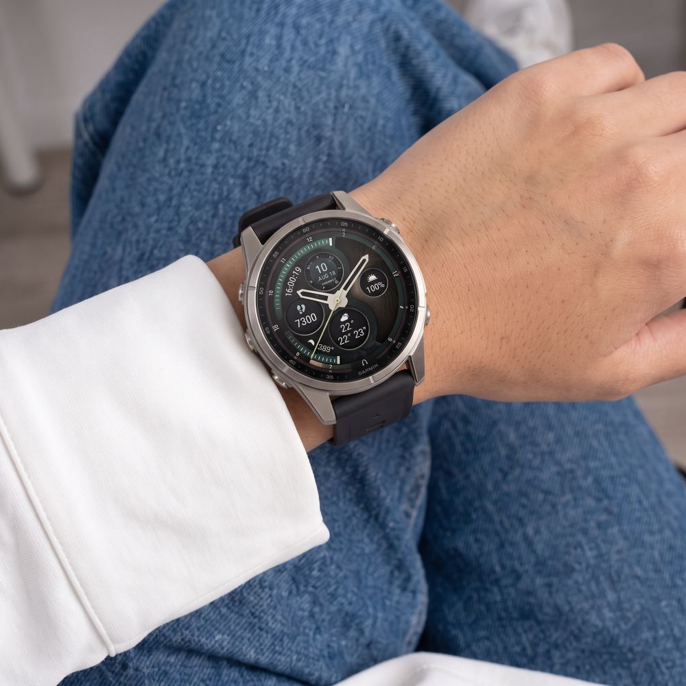 Pasek Tech-Protect Silicone na Garmin Fenix 5S / 5S Plus / 6S / 6S Pro / 7S / 8 / 9 / 9 Pro (43 mm) - czarny_7