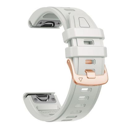 Pasek Tech-Protect Silicone na Garmin Fenix 5S / 5S Plus / 6S / 6S Pro / 7S / 8 / 9 / 9 Pro (43 mm) - szary_2