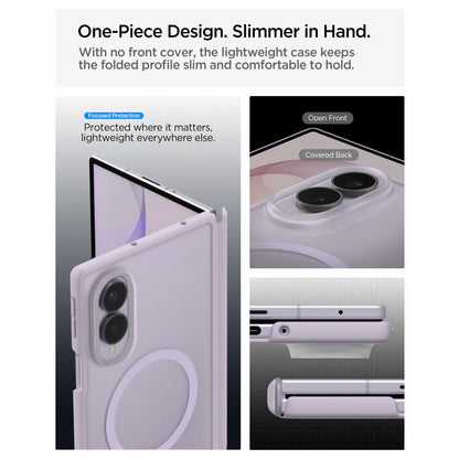 Etui Spigen AirSkin Zero MagFit na Samsung Galaxy Z Fold 8 - jasnofioletowy matowy_10