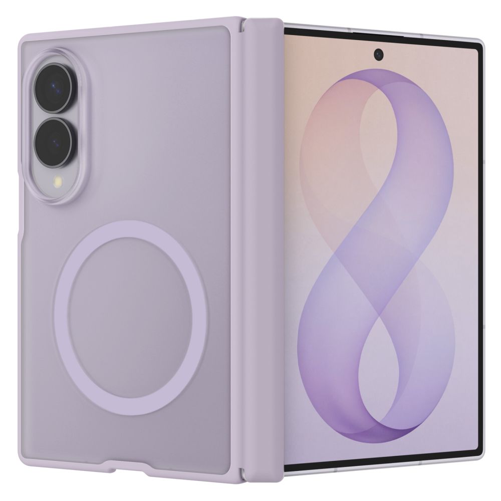 Etui Spigen AirSkin Zero MagFit na Samsung Galaxy Z Fold 8 - jasnofioletowy matowy_1