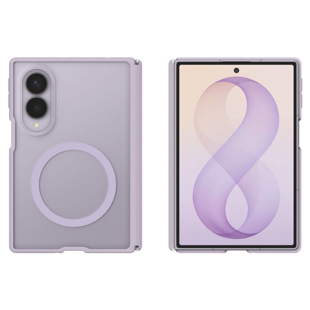 Etui Spigen AirSkin Zero MagFit na Samsung Galaxy Z Fold 8 - jasnofioletowy matowy_2