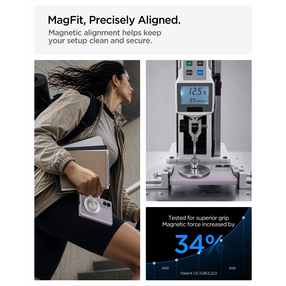 Etui Spigen AirSkin Zero MagFit na Samsung Galaxy Z Fold 8 - jasnofioletowy matowy_7