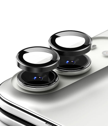 Szkło hartowane na aparat Ringke Camera Frame Protector 2-Pack na iPhone Duo - czarne_1