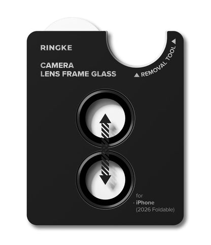 Szkło hartowane na aparat Ringke Camera Frame Protector 2-Pack na iPhone Duo - czarne_3