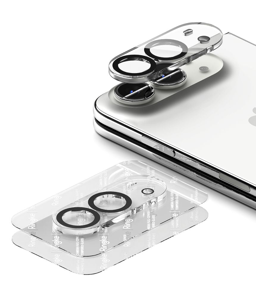 Szkło hartowane na aparat Ringke Camera Full Cover 2-Pack na iPhone Duo - czarne_2