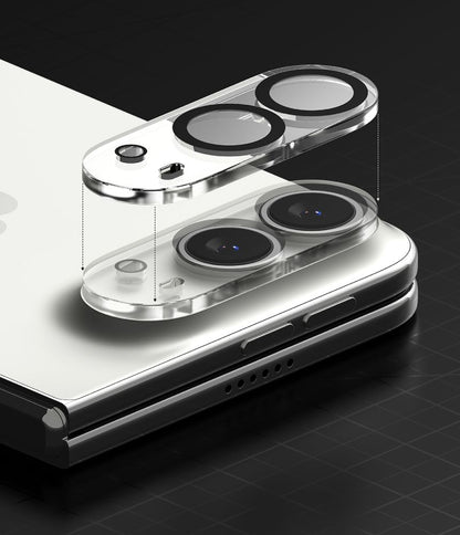 Szkło hartowane na aparat Ringke Camera Full Cover 2-Pack na iPhone Duo - czarne_4