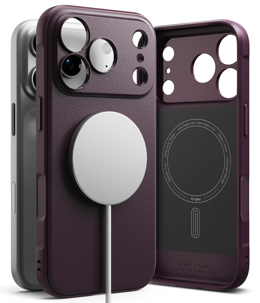 Etui Ringke Onyx Magsafe na ipHone 18 Pro Max / 17 Pro Max - burgundowe_0