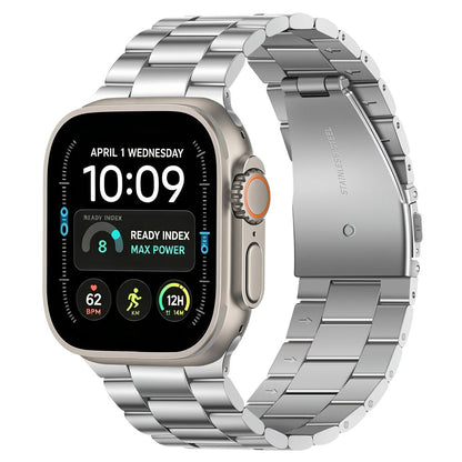 Bransoleta Tech-Protect Stainless na Apple Watch 44 / 45 / 46 / 49 mm - srebrna_0