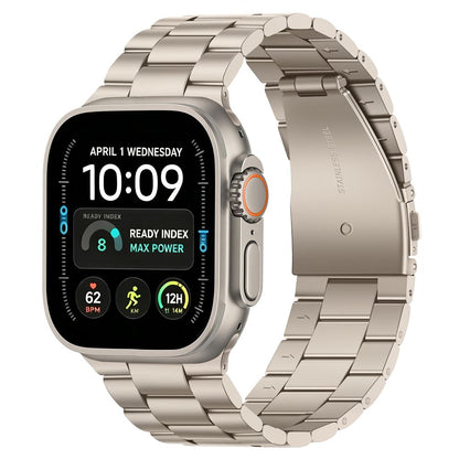 Bransoleta Tech-Protect Stainless na Apple Watch 44 / 45 / 46 / 49 mm - srebrno-złoty_0