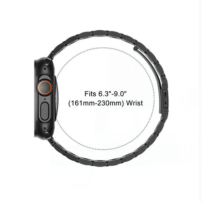 Bransoleta Tech-Protect Stainless na Apple Watch 44 / 45 / 46 / 49 mm - czarna_3