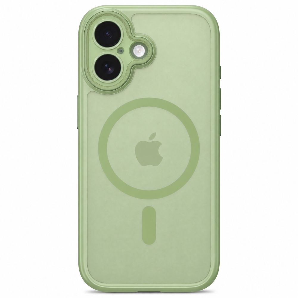 Etui Tech-Protect MagPeak MagSafe CC na iPhone 17 - zielone matowe_2