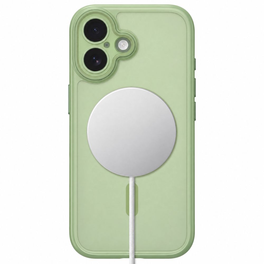 Etui Tech-Protect MagPeak MagSafe CC na iPhone 17 - zielone matowe_3