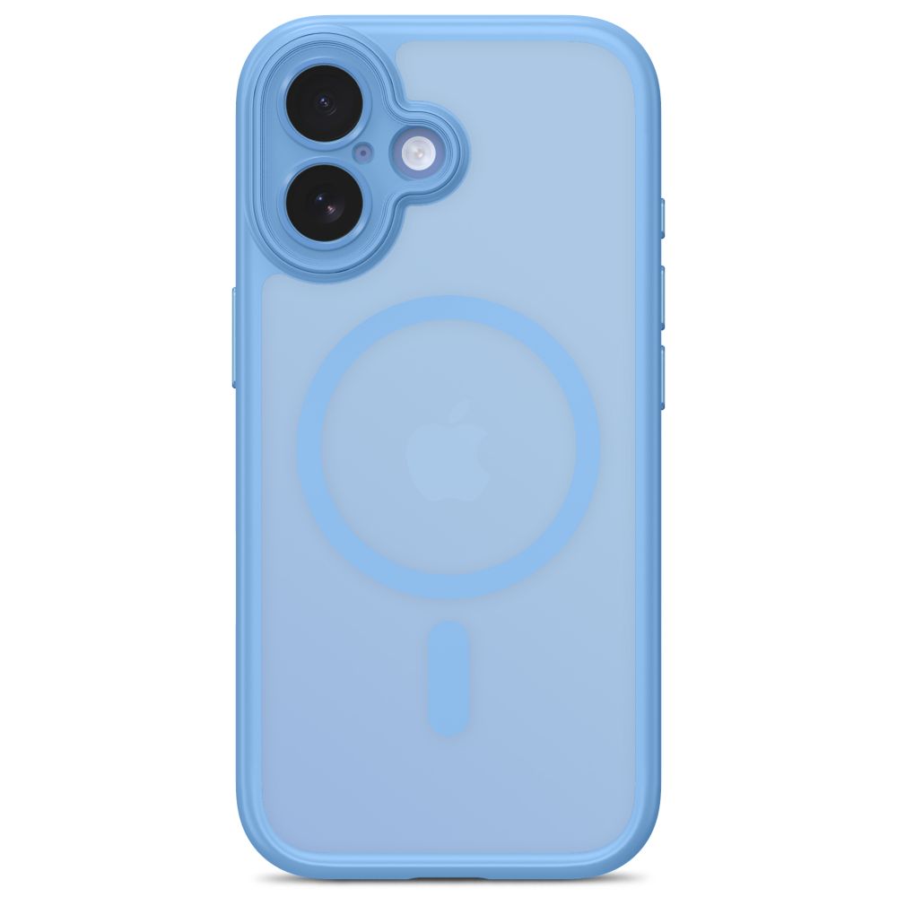 Etui Tech-Protect MagPeak MagSafe CC na iPhone 17 - niebieskie matowe_2
